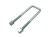 Strzemię resoru DAF U-bolt M16×1,5 71×250 mm z nakrętkami – OE 0017220